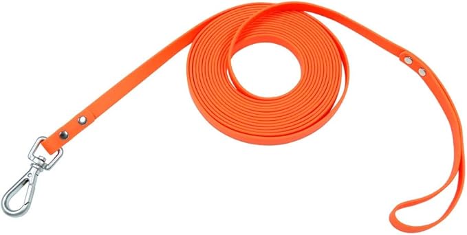 Long Dog Leash Waterproof Recall Training Lead Outdoor Long Line Great for Training, Beach, Play, Camping, or Backyard