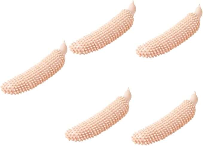 NOLITOY 5pcs Dog Chew Toy for Teething Puppies Interactive Bite Stick for Boredom Relief Made from Wear-Resistant Material Easy to Clean for Training and Playtime