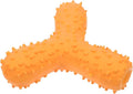 Interactive Dog Chew Toy with Unique Shape Squeaky TPR Design for Engaging Play Safe for Dogs Promotes Teeth Grinding and Cleaning for Outdoor Fun