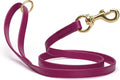 Viper Biothane K9 Working Dog Leash Waterproof Lead for Tracking Training Schutzhund Odor-Proof Long Line with Solid Brass Snap for Puppy Medium and Large Dogs 4ft, Magenta Pink