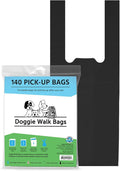 Easy-Tie Handle Dog Poop Bag, Extra Large Strong Doggy Waste Bags, Scented Easy Dispensing and Leak Proof Poo Bags