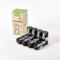 Dog Poop Bags, 120 Count Extra Thick and Leak-proof Waste Bags for Pets, 9 x 13 Inches (Black)