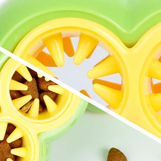 Treat Dispensing Toy | Interactive Fun Pet Entertainment Chewing Supplies,Treat Dispensing Dog Food Puzzles - for Home Dorm Apartment Living Room Balcony Outdoor Walking