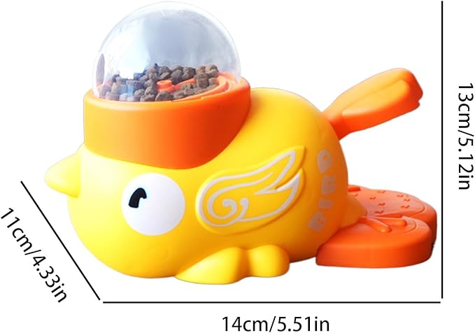 Dog Treat Dispenser Toy,Puzzle Slow Feeder | Pet Food Bowl Cat Treat Dispenser,for Puppy Kitten Small Medium Breed Training Boredom Travel Home Indoor