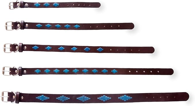 Gaucho Goods Soft Leather Dog Collar - Tahoe (M)