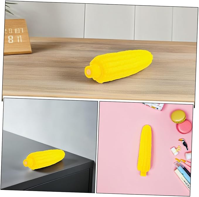 UPKOCH 5pcs Squeaky Interactive Corn Dog Chew Toys for Dogs and Cats Realistic Design for Training Teething and Engaging Playtime Pet Plaything for Chewers