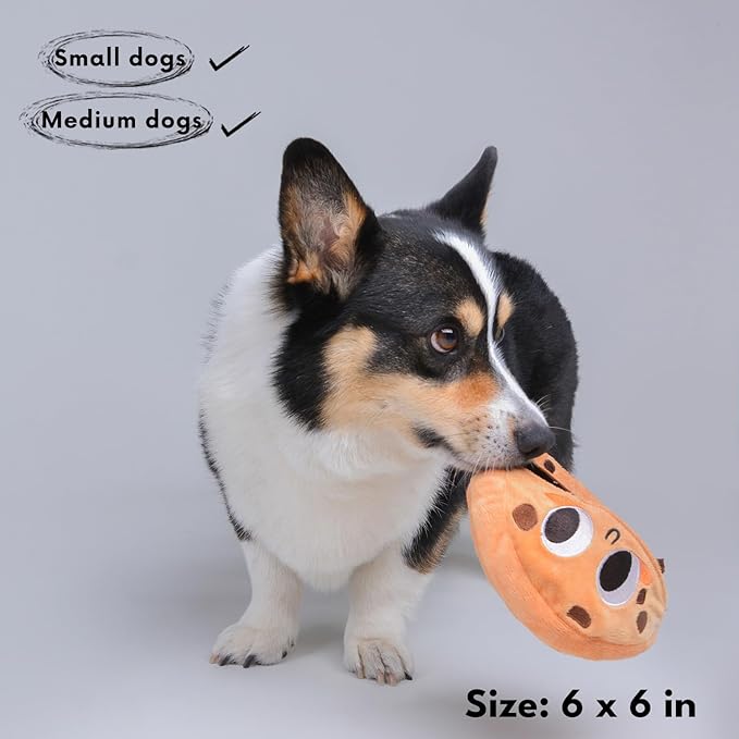 CHEWFFON Dog Toys, Puppy Birthday Toy, Dog Puzzle Toys, Interactive Dogs Toys, Puppy Plush Chew, Dogs Treat Dispensing Toys, Pets Halloween Enrichment Toy for Small, Medium and Large Pets