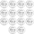 Abeden B3V 1A Lithium Replacement Battery Compatible with High Tech Pet Single Electronic Collar Battery for Model MS-4 and MS-5 14 Pack