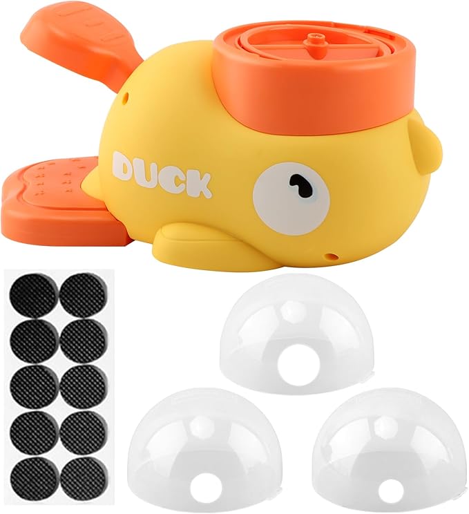Dog Interactive Treat Dispenser, Duck-Shaped Slow Feeder Food Puzzle for Small Medium Dogs & Cats, Mental Stimulation IQ Training Enrichment Toy