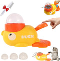 Cat Treat Slot Machine, Cat Slot Machine Treat Dispenser, Duck Dog Treat Dispenser, 2-in-1 Interactive Pet Slow Feeder Puzzle Toy, Suitable for All Kinds of Cats and Dogs (1pcs)