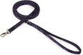 Organic Cotton Dog Leash for Small,Medium and Large Breed,Brass Hardware Pet Leash for Walking,Running and Training 6FT