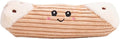Squeaky Dog Plush Toy, Bakery Bite_Stick Collection, 8“, for Small and Medium Dogs (Cannoli, Small)