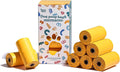 Dog Poop Bags Rolls Extra thick and Guaranteed Leak Proof Poop Bags for Dogs,120 Count 8 Rolls,Unscented,Cornstarch Based Doggie Poop Bag for Puppy and Big Dogs