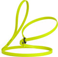 Dogline Biothane Slip Dog Leash - for Small, Medium and Large Dogs - Odor Free Slip Lead, Heavy Duty and Durable Material Kennel Lead - Safety Yellow - 7ft L x 1/2in W