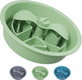 AVERYDAY Slow Feeder Dog Bowls for Large Breed, 2.5 Cups Deep Food Puzzle Bowl with Spinning Slow Feeder Insert, Non-Slip Bottom, Fits for Raised Stand, Hard Maze Design for Medium and Large Dogs