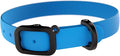 Waterproof Dog Collar - Durable, Comfortable and Adjustable Outdoor Dog Collar with Wear Resistant Buckle and ID Tag Ring for Large Dogs by Nuvuq (Blue, Large)