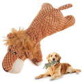 2026 New Dog Toys,Indestructible Plush Dogs Toy for Aggressive Chewers,Squeaky Durable Chew Toy for Indoor Pups Teething, Stuffed Toys for Small Medium Large Dogs (A-Yellow)
