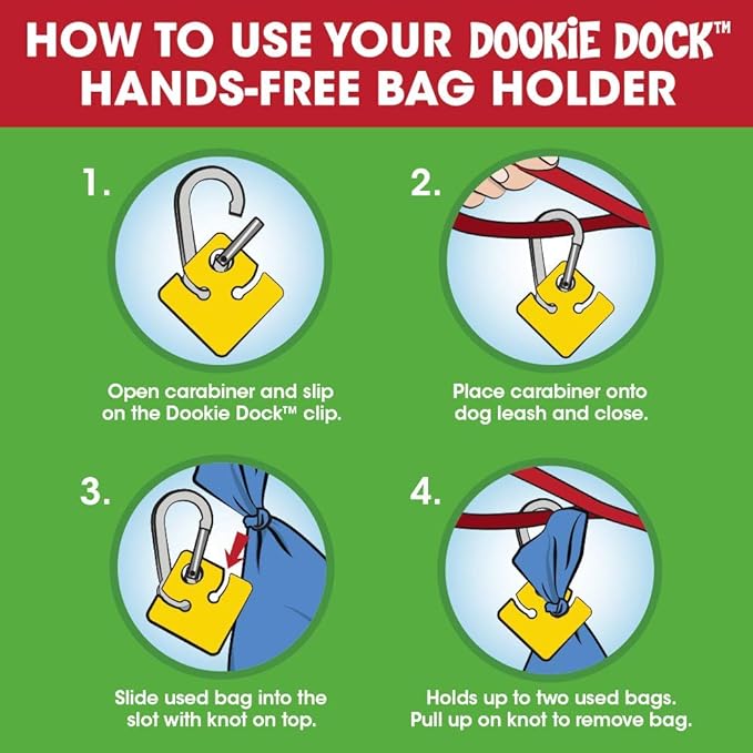 Bags on Board Dog Poop Bags - Strong, Leak Proof Dog Waste Bags - 9 x 14 Inches, 600 Blue Bags (3203940071)
