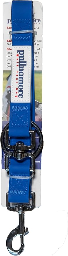 No-Pull Dog Leash, Chew Resistant, Waterproof, Durable PVC Material, Multiple Colors and Sizes (Blue, Large)