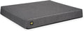 K9 Ballistics Tough Ripstop Orthopedic Rectangle Dog Bed w/Removable Washable Cover, Solid Orthopedic Foam, Made for Giant Breeds & Sharing - XXL, Titanium Premium Finish