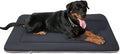 Magic Dog Large Dog Bed Soft Dog Crate Pad Dog Mat, 42 Inches Machine Washable Pet Bed Kennel Pad with Non-Slip Bottom, Dark Gray