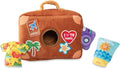 Fringe Studio Hide & Seek Burrow Plush Dog Toy Set, Pack Your Bags (289213), PetShop Collection