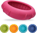 Dog Lick Bowl, Bestalk Wobbly Freeze Bowl Enrichment Feeder for Dogs, Anxiety Relief Lick Mat Puzzle Toy for Distraction, BPA Free Silicone, Dishwasher Safe(Rose,L)