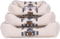 Pendleton Harding Tonal Berber Kuddler Dog Bed in Natural, L