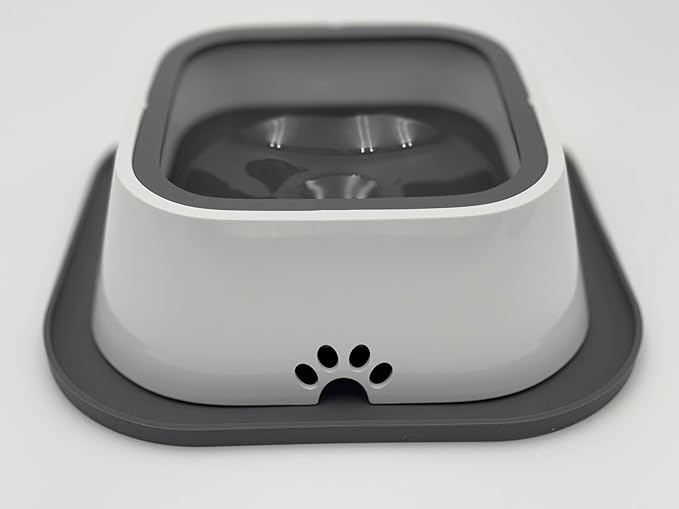 No Spill Dog Water Bowl Spill Proof & No Splash Design, Slow Drinking Dog Bowl for Home, Car & Travel, Mess-Free Water Bowl for Small, Medium & Large Dogs
