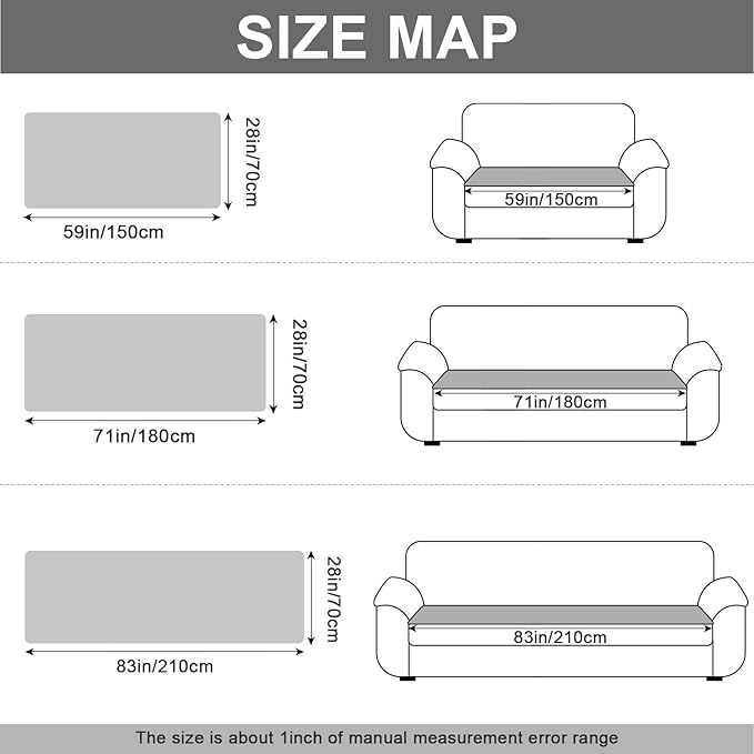 Couch Cover for Dogs, Non Slip Fuzzy Pet Couch Covers for Sofa,Pet Friendly Dog Mat for Couches and Sofas,Thick Soft Sofa Slipcovers Cushion Protector(Light Gray, 28" x 59"/70 x 150cm)