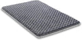 XXXL Dog Bed for Crate High Resilience Foam Crate Pad Mat for Large Dogs Washable Anti-Slip,53" x 36",Dark Gray