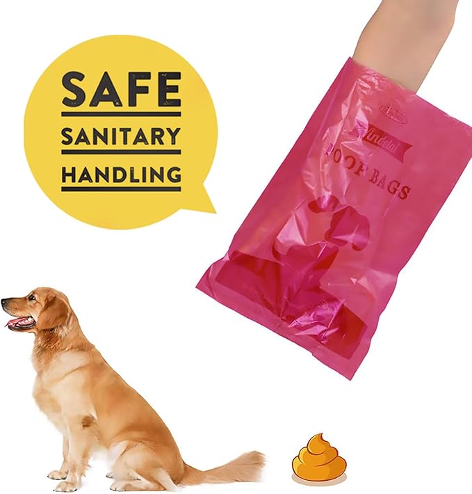 Dog Poop Bag 26 Rolls (390 Counts), Biodegradable Dog Waste Bags With 1 Free Dispenser, Eco-Friendly Leak Proof Pet Waste Disposal Refill Bags (Scented)