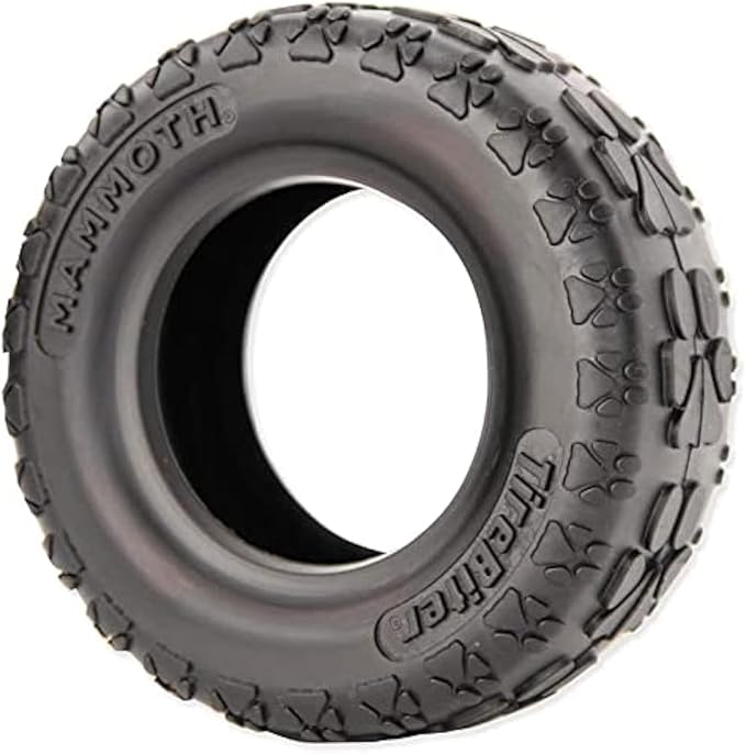 Mammoth TireBiter II Dog Toy 6" W - Pack of 2