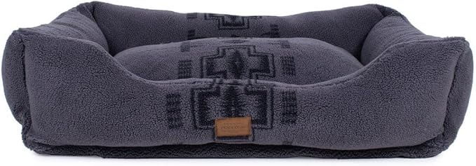 Pendleton Berber Kuddler Dog Bed - Serape Rosewood, M