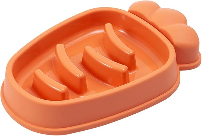 Slow Feeder Cat Bowls, Cat Slow Feeder Prevent Choking 5 Slots Smoothing Anti Slip Sturdy PP Multifunction Cat Food Bowl, Dog Puzzle Feeder Interactive Dog Feeder Puzzle Pet Bowl for Dogs Cats