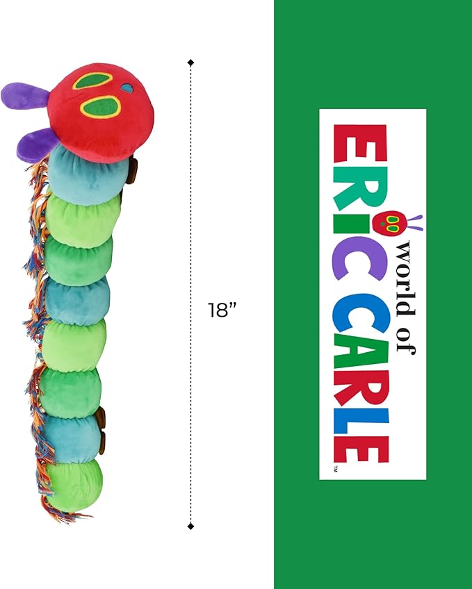Multipet Very Hungry Caterpillar 18" Plush Dog Toy
