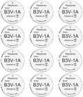 Abeden B3V 1A Lithium Replacement Battery Compatible with High Tech Pet Single Electronic Collar Battery for Model MS-4 and MS-5 12 Pack