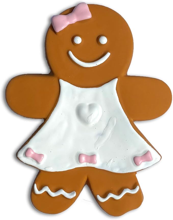 Latex Dog Squeaky Chew Toys Gingersnap (Gingergirl)