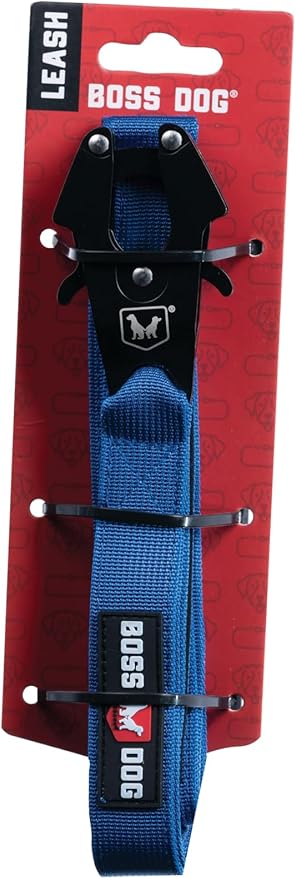 Boss Dog Tactical Leash, Blue, 6 FT