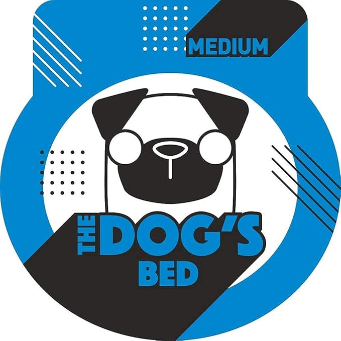 The Dog’s Bed Orthopedic Memory Foam Dog Bed with Bolsters, Fur Fabric, Black Fur, Medium