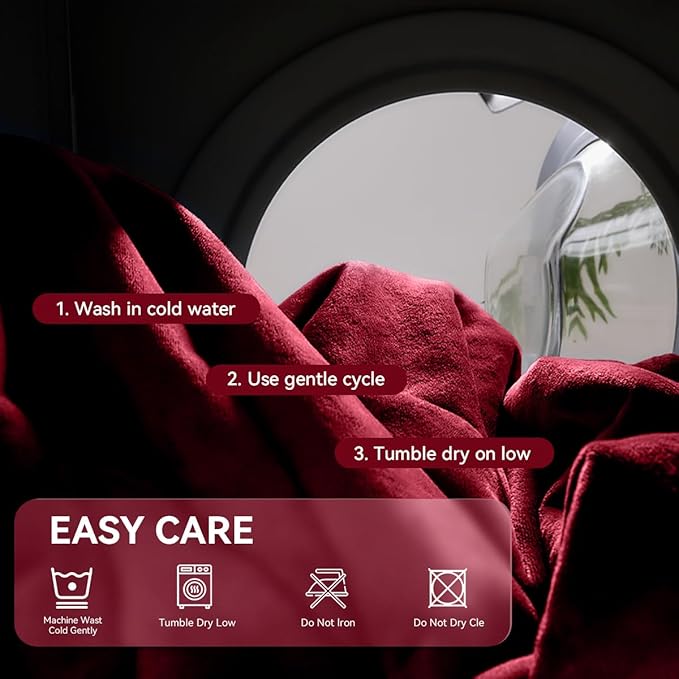 Waterproof Blanket - Travel Blankets Stain Proof, Absorbent, Leakproof, Reversible, Plush Cozy & Washable - Waterproof Couch Cover Ideal for Bed/Couch, Dogs/Cats (60"x80", Wine red/Black)