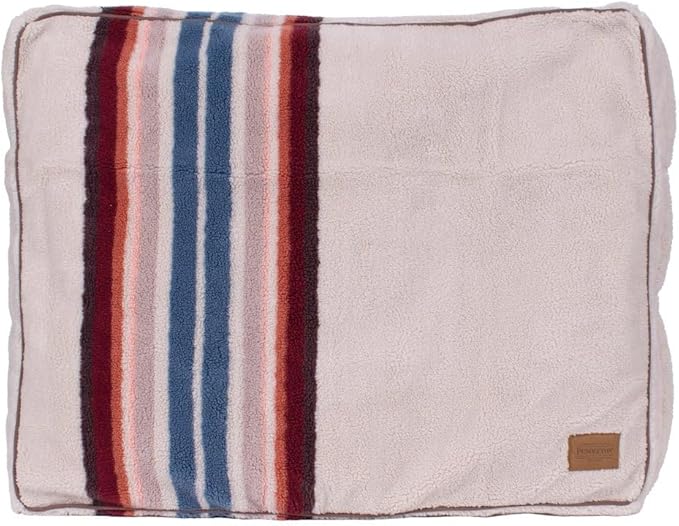 Pendleton Harding Tonal Berber Napper Dog Bed in Gray, L