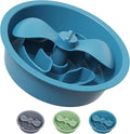AVERYDAY Slow Feeder Dog Bowls for Medium Breed, 1.5 Cups Engagement Food Puzzle Bowl with Spinning Slow Feeder Insert, Non-Slip Base, Fits for Raised Stand, Hard Maze Design for Medium and Small Dogs