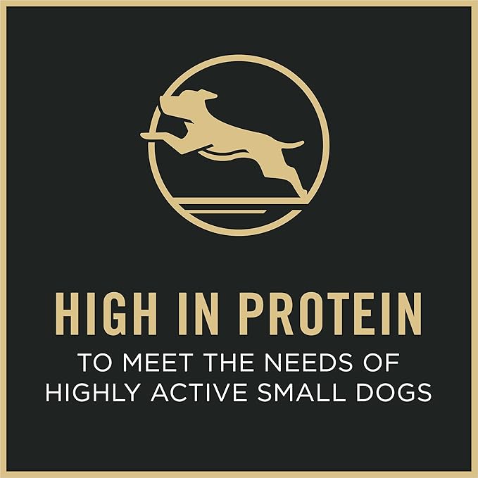 Purina Pro Plan Small Breed Dog Food With Probiotics for Dogs, Shredded Blend Chicken & Rice Formula - 6 lb. Bag