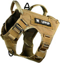 Tactical Dog Vest Harness (Khaki, X-Large)