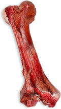 Meaty Bone Dog Chew Toys for Aggressive Chewers Tough Durable Dog Chew Toy Made with Rubber Safe Heavy Duty Indestructible Dog Toy for Large Breed - Tough Nylon Teething Bone Toy to Keep Them Busy