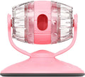 Cat Roll Feeder, Interactive Cat Toy & Dog Toys, Treat Dispenser for Indoor Cats, Small Dogs, Puppies, Slow Feeder, Enrichment Toy for IQ Training, Mental Stimulation, Relieve Boredom, Gifts (Pink)