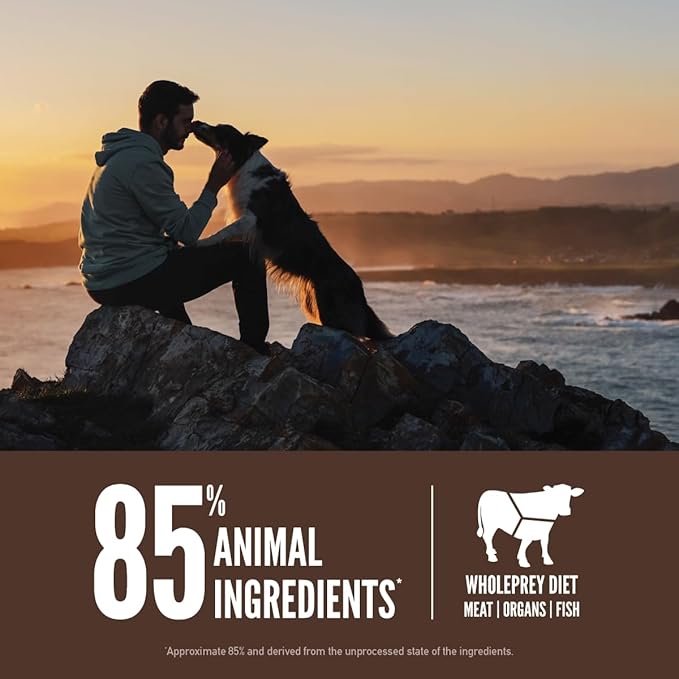 ORIJEN Grain Free Poultry Free High Protein Dry Dog Food Regional Red Recipe 23.5lb Bag
