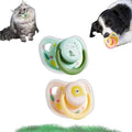 Cats Dog Soft Silicone Pacifier Small Pet Pacifier Chew Toy Pet Chew Toy Animal Accessories Decoration (Green+Pink)