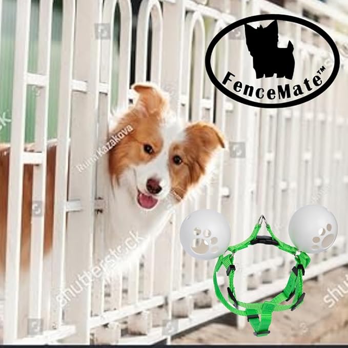 FenceMate Dog Harness to Keep Your Pets On The Safe Side of The Fence-Dog Safety Harness (Small) Fits Chest 12"-16" (Measure Girth Before Ordering) Improved No Escape Dog Harness